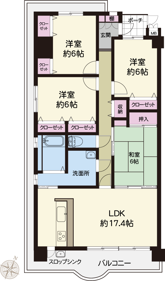 間取り　アイル不動産様
